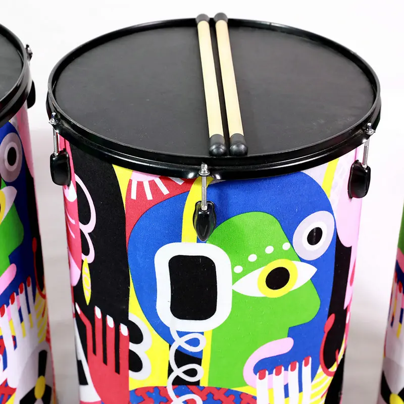Percussion Instrument, Early Education Drum, Orff Music for Kids, Creative Performance Hand Drum, Kindergarten Musical Toy
