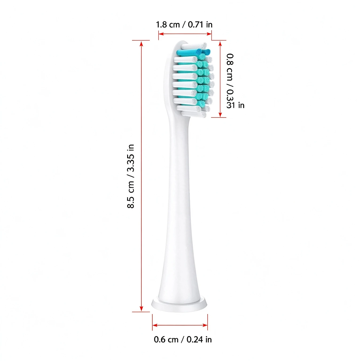 4/12/20pcs Replacement Brush Head For PHILIPS Sonic Electric Toothbrush Soft Bristle No-metal Clean Brush Head