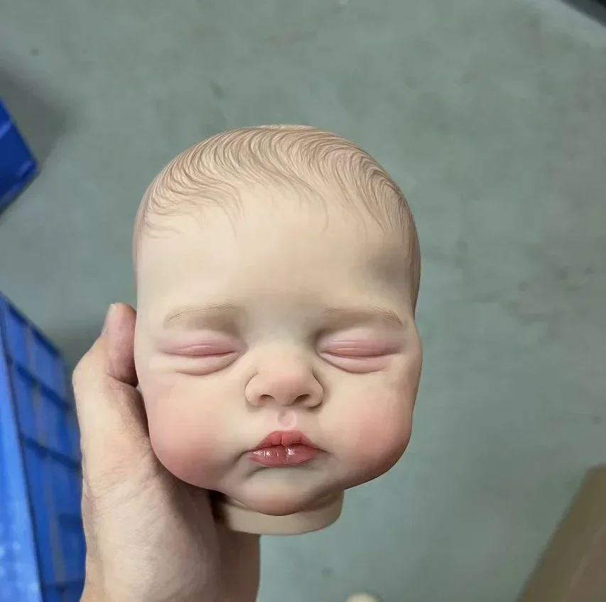 SINO-BB  19inch New Arrival Already PaintedTwins Kit Lily and Irys Soft Touch Hand Painted with Veins Cloth body included