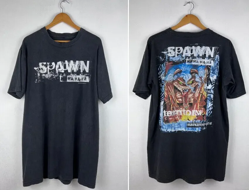 Spawn Movie Vintage Graphic 2 side Shirt Unisex Cotton Men Women S-5XL KTV5316