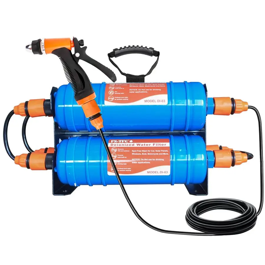 

Spotless Car Wash System with 30FT Hose and Wash Gun, Deionized Water System, Spot Free, Works for All Vehicles, RV, Motorcycles