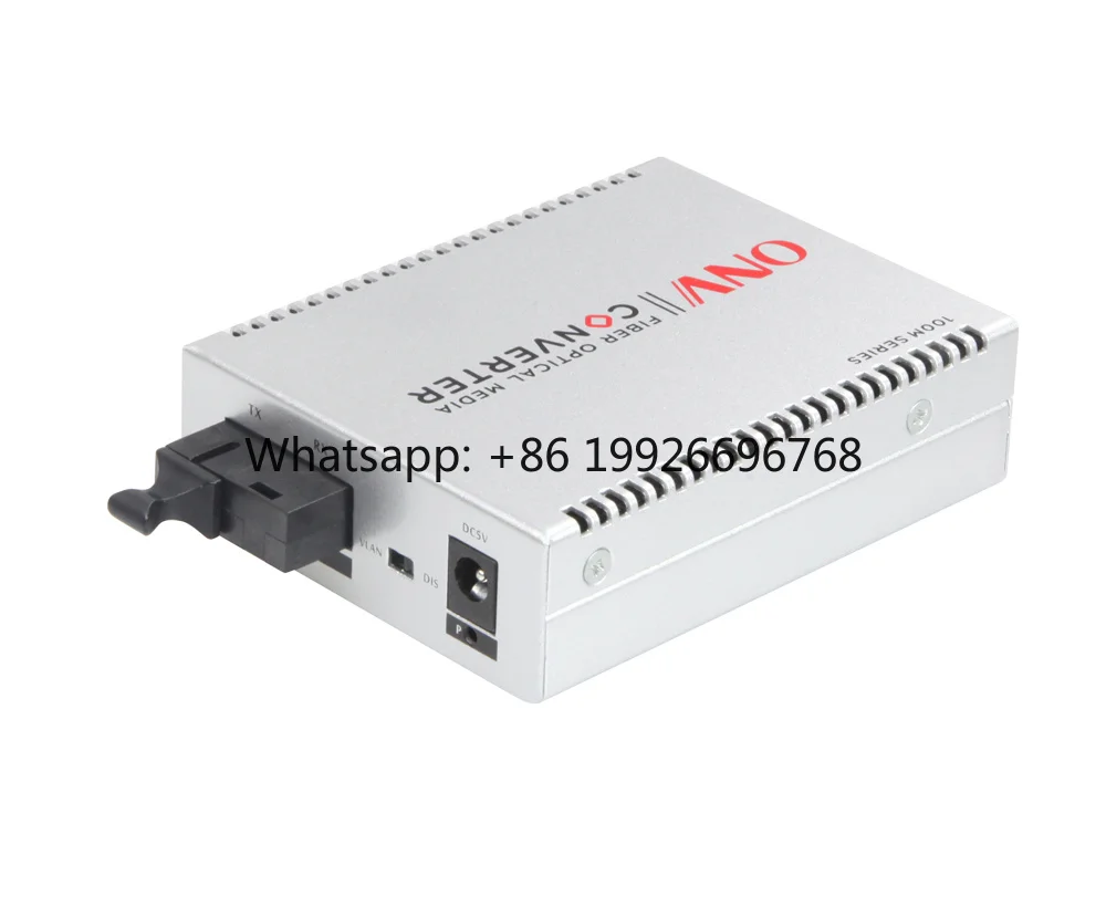 Good Quality 850nm 4 Port Optical Fiber Certer 500m Ethernet Media Certer With VLAN Switch
