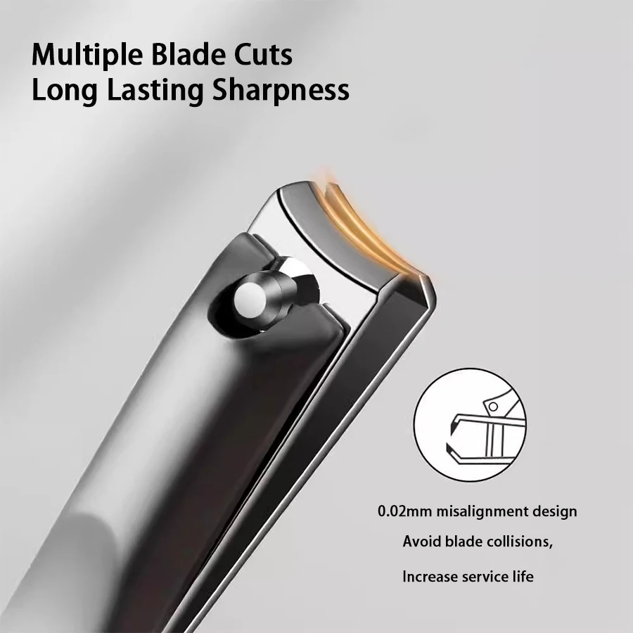 Roestvrijstalen Vingernagel & Teennagel Tondeuse Voor Dikke Nagels Nagelknipper Scherpe Nagel Trimmers Voor Mannen Vrouwen Volwassen