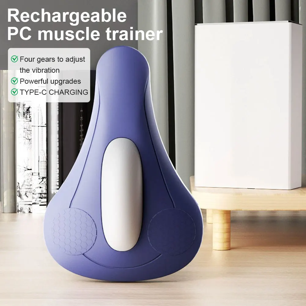 Pelvic Floor Muscle Trainer 4 Modes Massage Repair Cushion USB Rechargeable Pelvic Floor Exerciser USB Plug In for Men Women - view 5