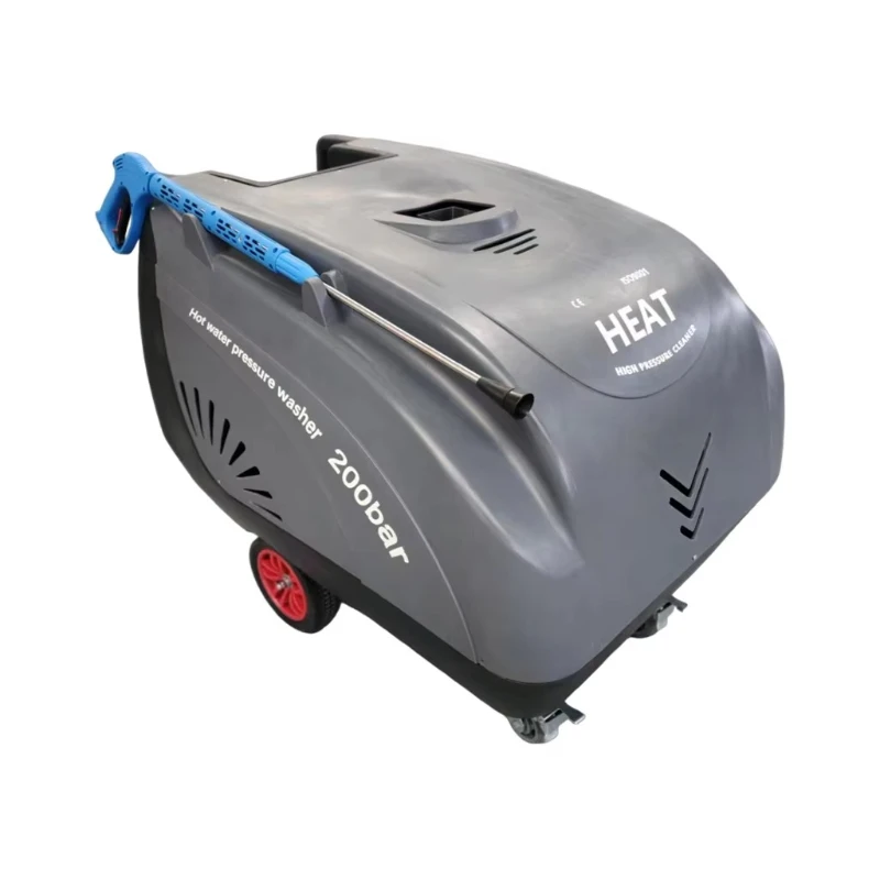 High Temperature High-pressure Diesel-powered Hot Water Jet Cleaning Machine 150bar Heavy-Duty Removes Heavy Oil Stains Oil