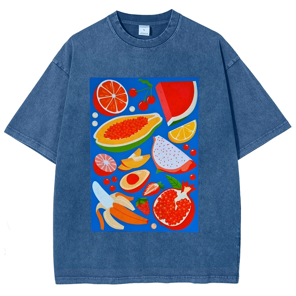 

Customscool Washed Gym Graphic Tee - Unisex Y2K Cotton Top, Moisture-Wicking Retro Art for Boxing Studio to Coffee Meetings