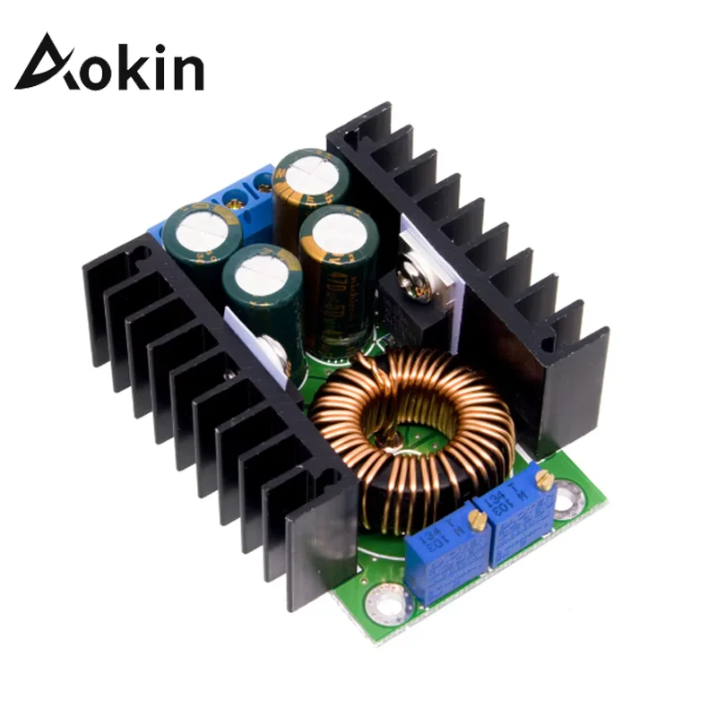 Aokin DC DC 9A 300W 150W Boost Converter Step Down Buck Converter 5-40V To 1.2-35V Power module XL4016