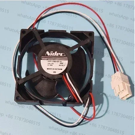 1 pièces U92C12MS1B3-52 NIDEC ventilateur de refroidissement pour Samsung réfrigérateur DA81-06013A 12V 0.16A pièces