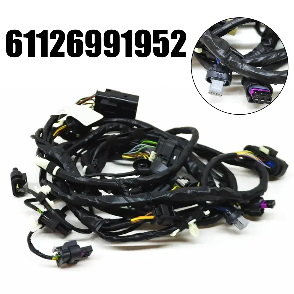 1pcs Black Abs OEM Number 51757409394 Front Bumper Parking Sensor Wiring For BMW For X3 G01 F97 2018-24 Car Accessories