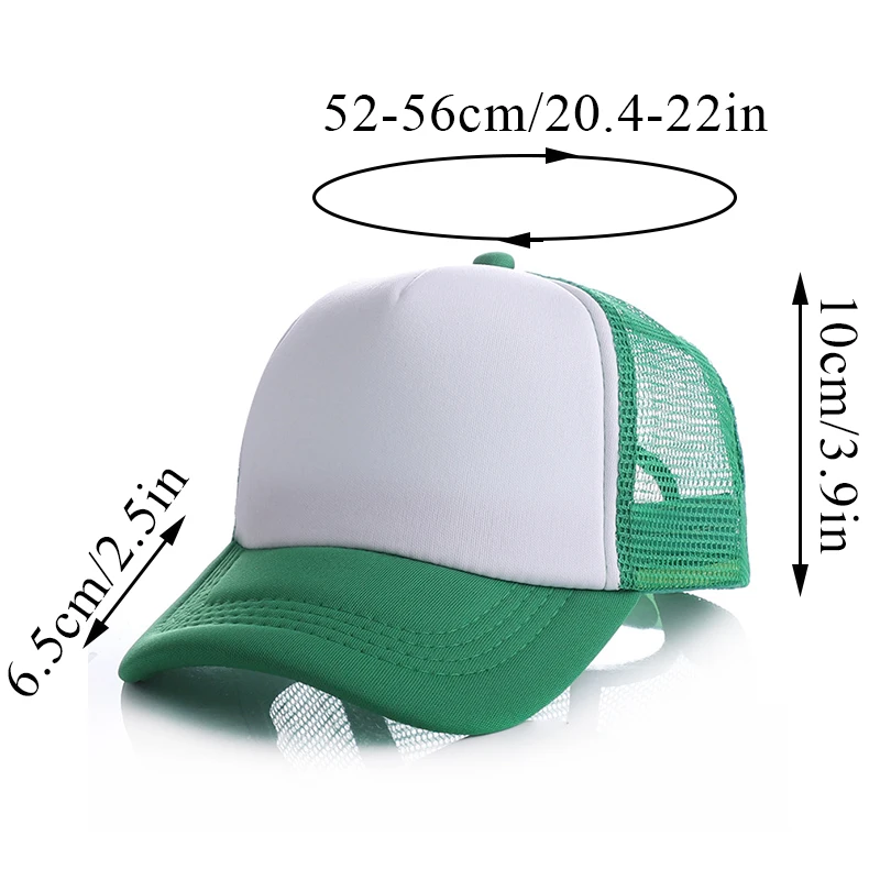 2023 New Mesh Baseball Cap For Kids Baby Boy Girls Summer Fashion Visors Cap Boys Girls Casual Snapback Hat Mesh Hip Hop Hats