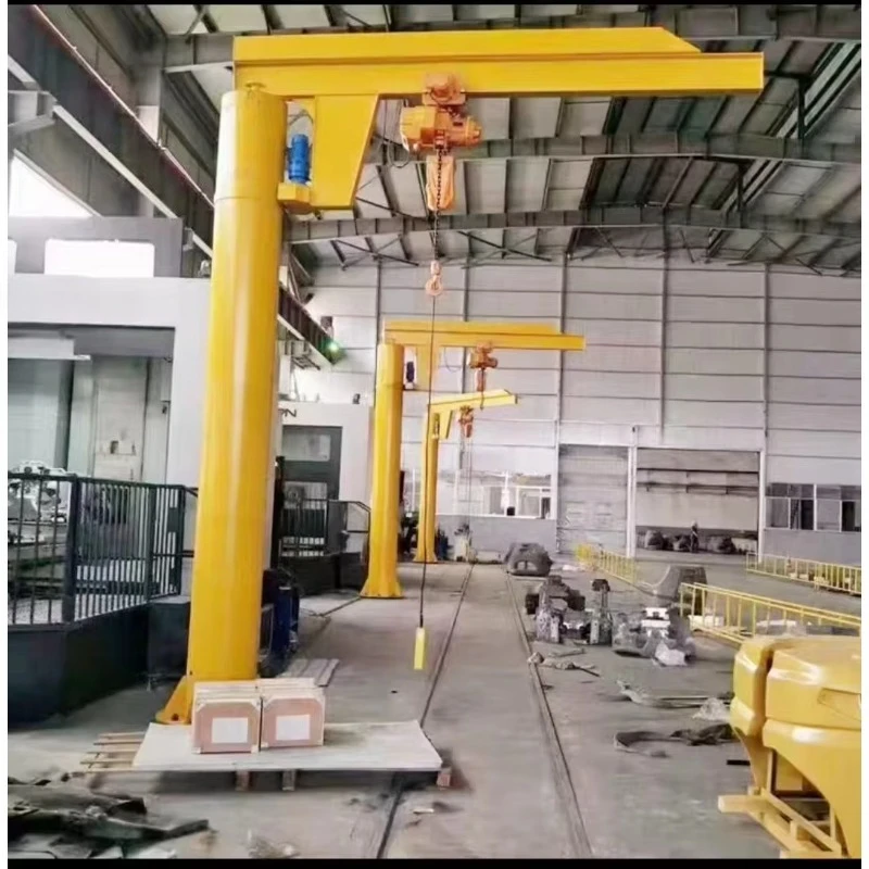 250kg 500 Kg 1t 1.5 Ton 2ton Manual Pillar Mounted Jib Cranes