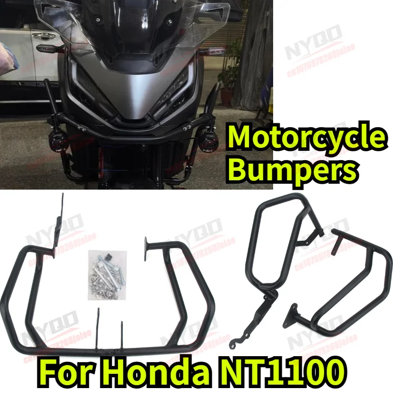 Motorcycle Bumper Collision Bar Frame Collision Protection Device Suitable for Honda NT1100 DCT 2022-2024