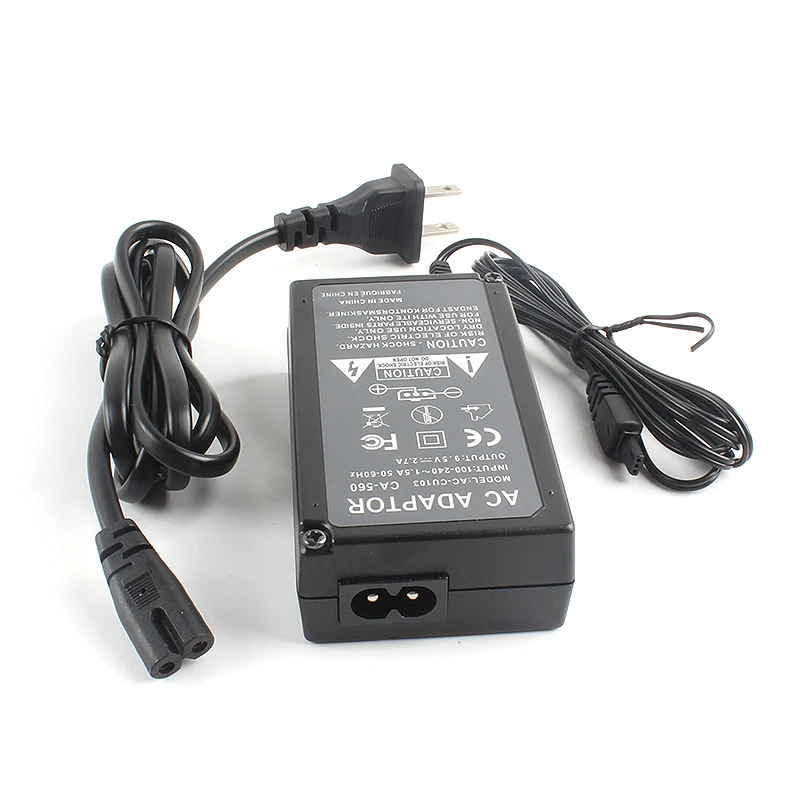 CA-560 Camera AC Power Adapter CA560 for Canon Digital PowerShot MV300 MV300i MV400 MV400i MV410 MV425 MV430 MV430i MV450 MV450i