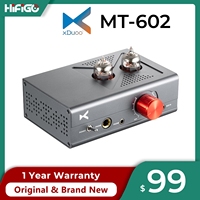 XDUOO MT-602 Tube Amplifier Double 6J1 MT602 High Performance Tube+ Class A Headphone Amplifier MT602