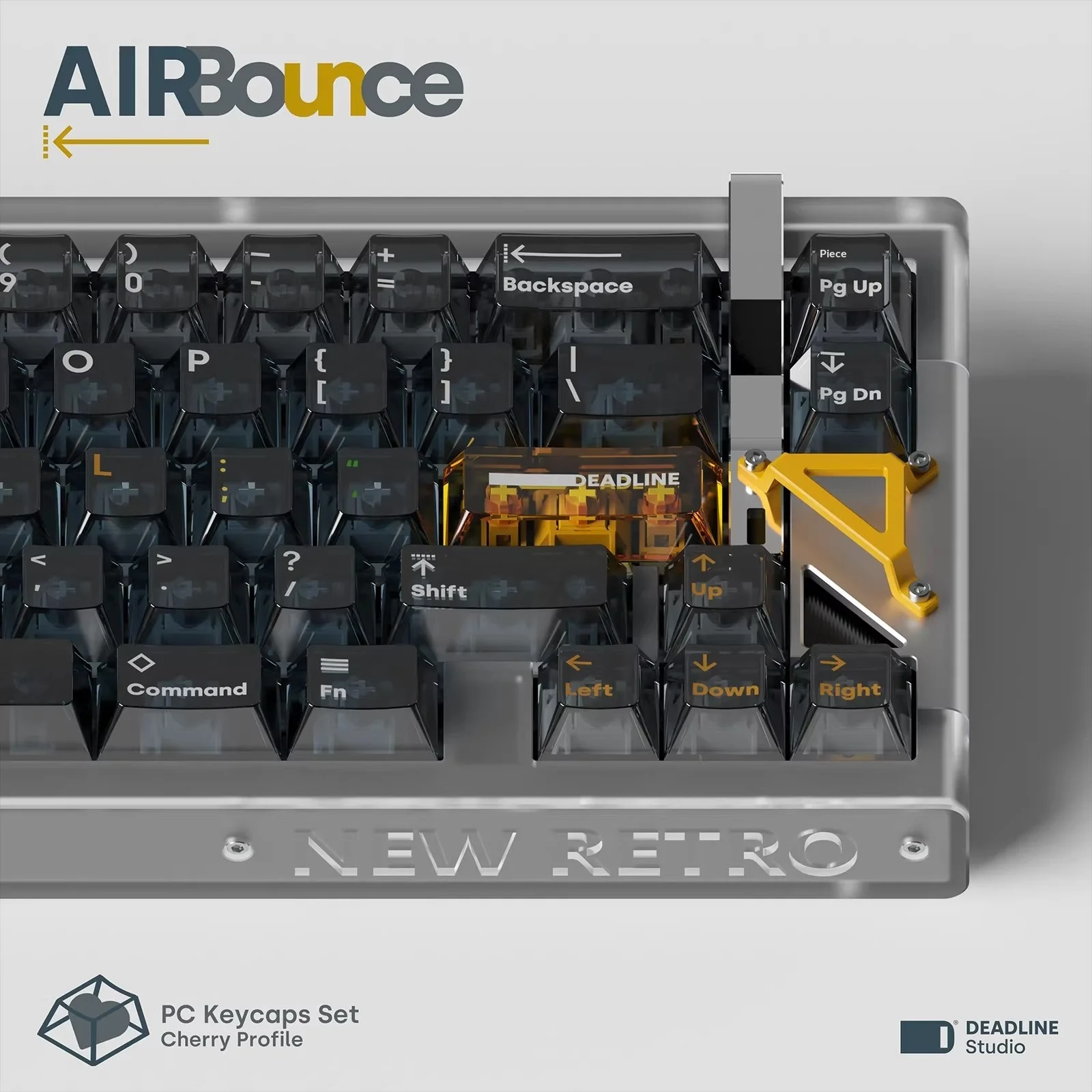 DEADLINEstudio AirBounce PC Keycaps Fog Permeable Keycap Original Factory Height Personalized Keyboard Keycaps Customized PC