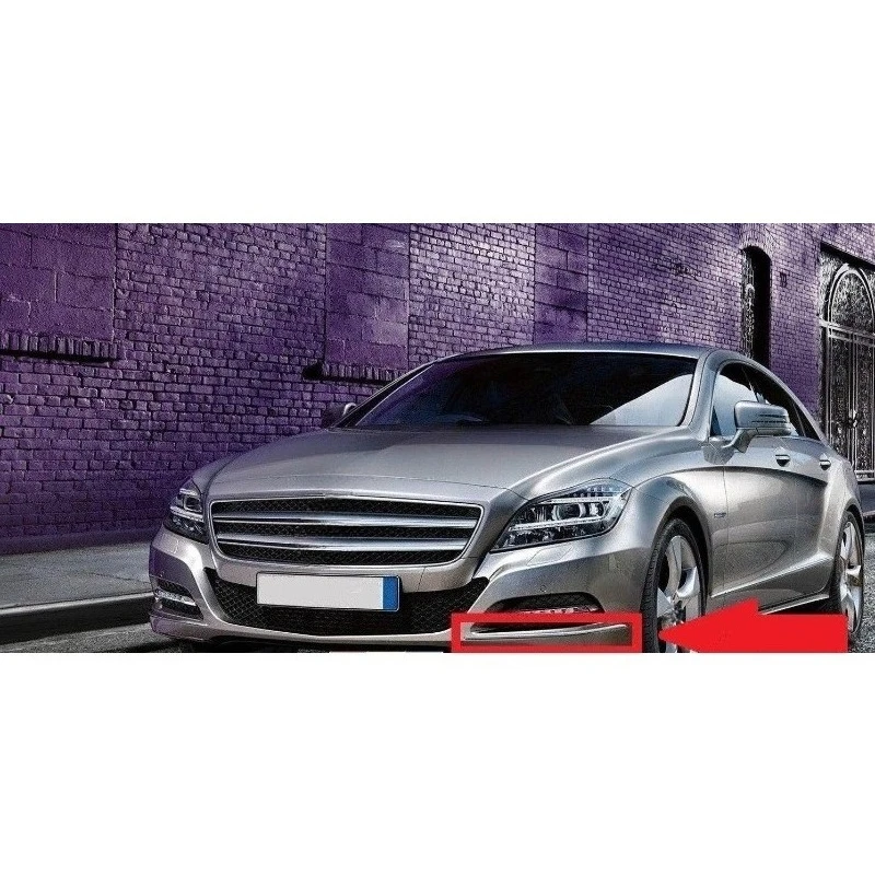 OEM; A2188850121 A2188850221 For Chrome Plating of Left Right Trim Strips of Benz Front Bumper W218 CLS300 CLS320 CLS350 CLS500