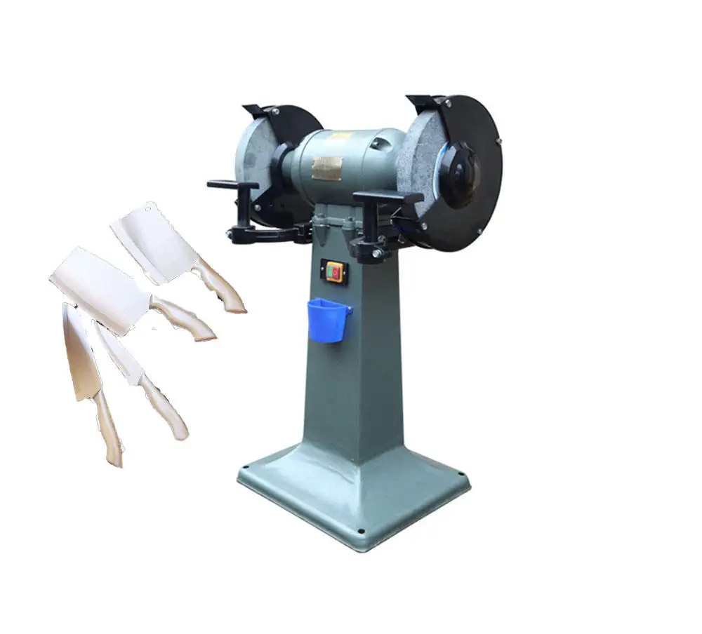 Máquina de moer vertical 250mm, lixadeira de polimento industrial 220v apontador multifuncional resistente