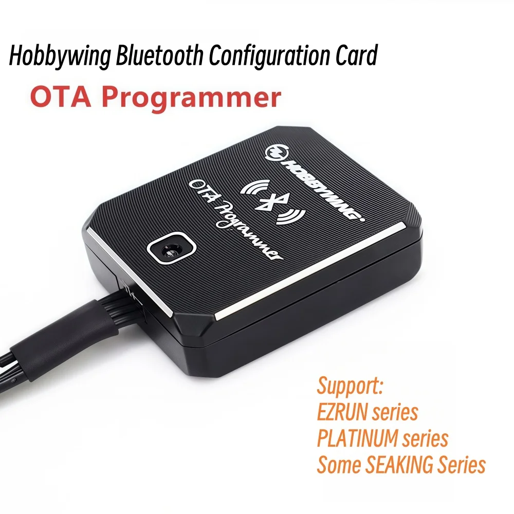 

Карта настройки модуля Bluetooth HobbyWing: программатор OTA для бесщеточной серии EZRUN Platinum SEAKING (управление через приложение)