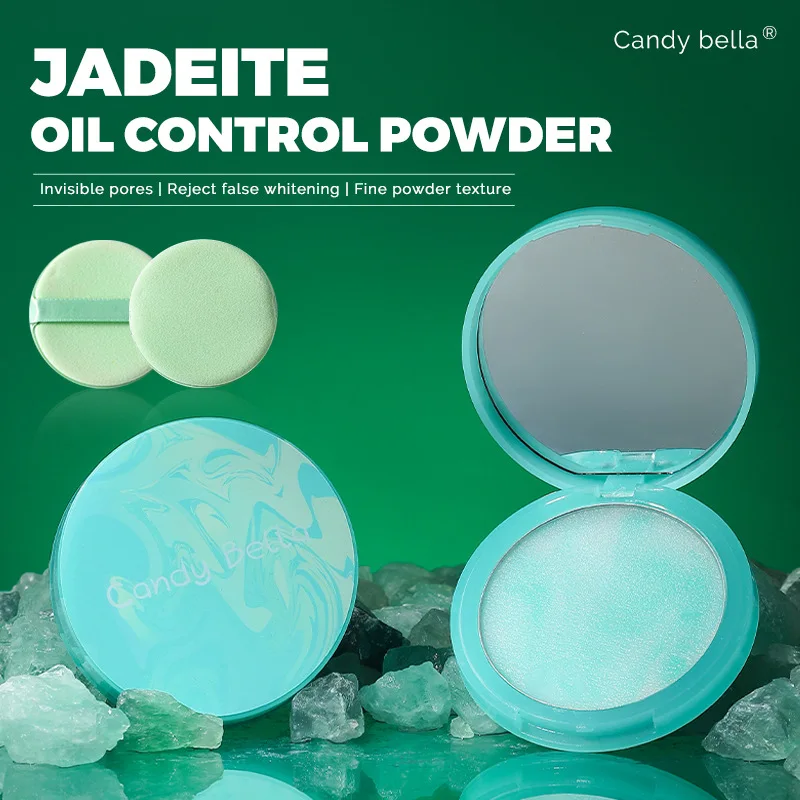 Candy Bella Emerald Oil Control Langlebiger, wasserfester Concealer, transparentes Gelee, matt, kompakt, für das Gesicht, kein Puder, Make-up-Tools