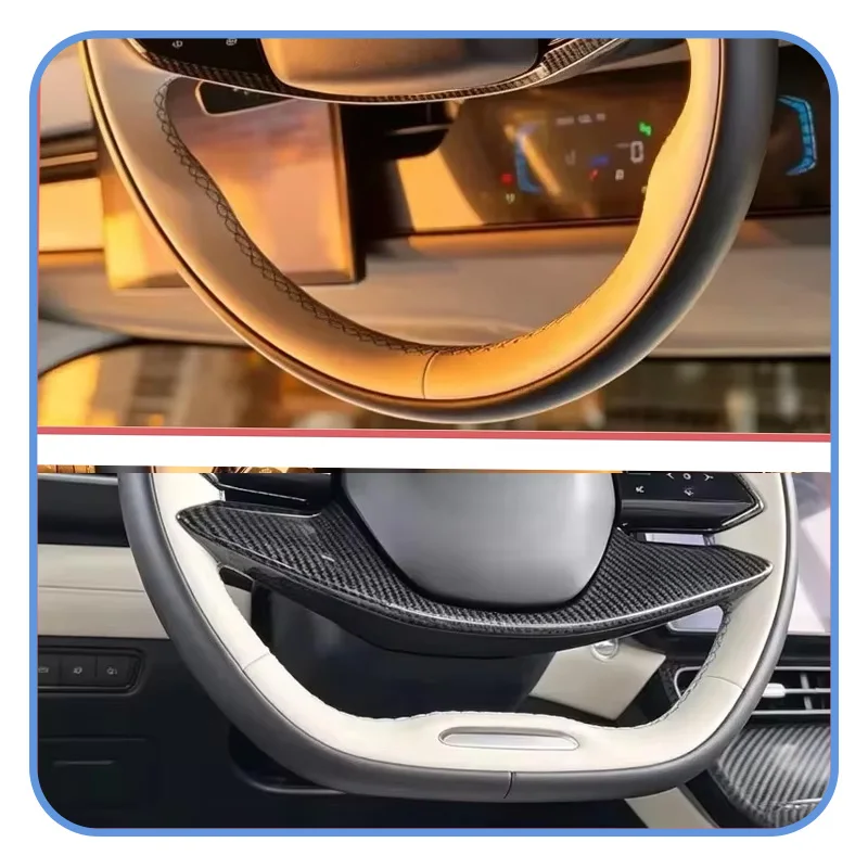 FOR Chery Jaecoo J5 EV, Stylish Durable Anti-Scratch Interior Mod Parts, Easy Install Chrome Bright Trim for Steering Wheel