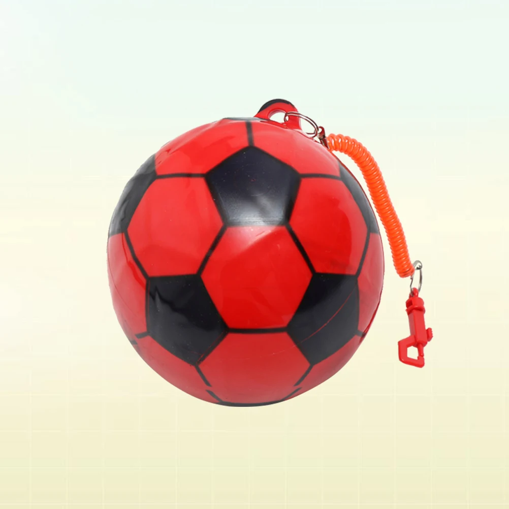 لعبة كرة القدم البلاستيكية القابلة للنفخ، لعبة الشاطئ، كرة ملعب صيفية، ألعاب للأطفال في الهواء الطلق (لون عشوائي)