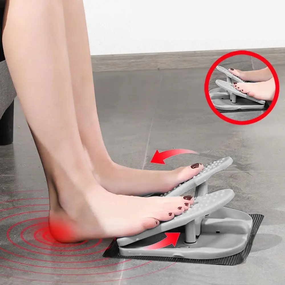 Non-Slip Mini Foot Pedal Treadmill Foldable Portable Foot Stepper Machine Aerobic Pedal Leg Stretcher Mini Stepper Trainer