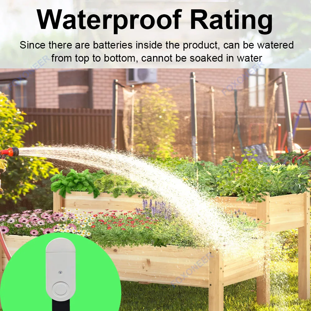 Zigbee 3.0 Smart Soil Tester Luminance Humidity Temperature Moisture Sensor für Gartenpflanzen für Z2M Home Assistant Zigbee2MQTT – Detail 9