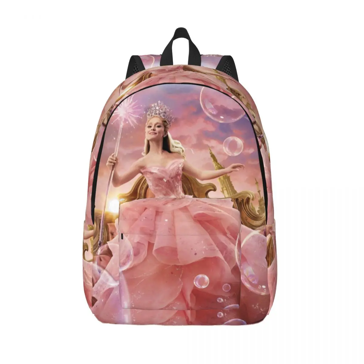 

Рюкзак Wicked Elphaba & Glinda для детского сада, ученика начальной школы, сумка для книг из фильма для мальчиков и девочек, детский холщовый рюкзак для пешего туризма