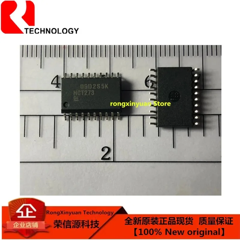 2 pcs/lot SN74HCT273DWR SN74HCT273DW HCT273 SOP7.2-20  SN74HCT273 OCTAL D-TYPE FLIP-FLOPS WITH CLEAR 100% New original