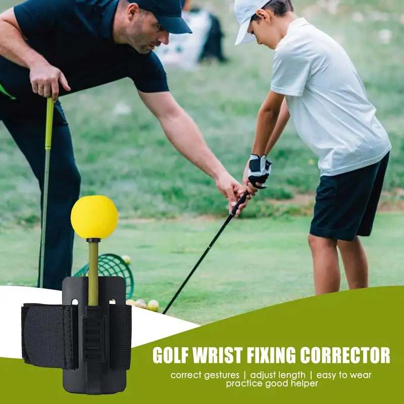 Golf Swing Correction Training Auxiliary practice tool adjust length Wrist Corrector Fixing Strap Golf corrector Swing Trainer