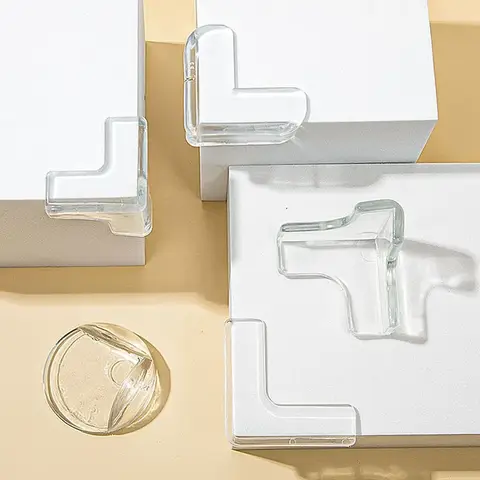 12pcs 아기 안전 실리콘 수호자 투명 어린이 충돌 방지 가장자리 가드 테이블 코너 창 가장자리 보호 커버