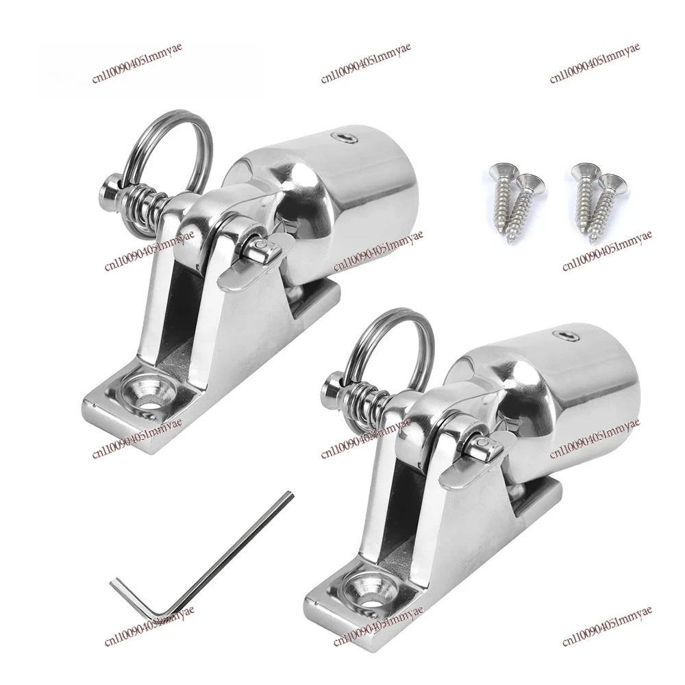 Stainless Steel Mountaineer Set, Top Hardware, Deck Hinges with Quick Release