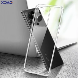 Transparent Phone Case Cover for VIVO Y50 Y50t Y51 Y51a Y51s Y52 Y52s Y52t Y53s Y54s Y55 Y55s Y56 4G 5G Soft TPU Clear Bag Funda