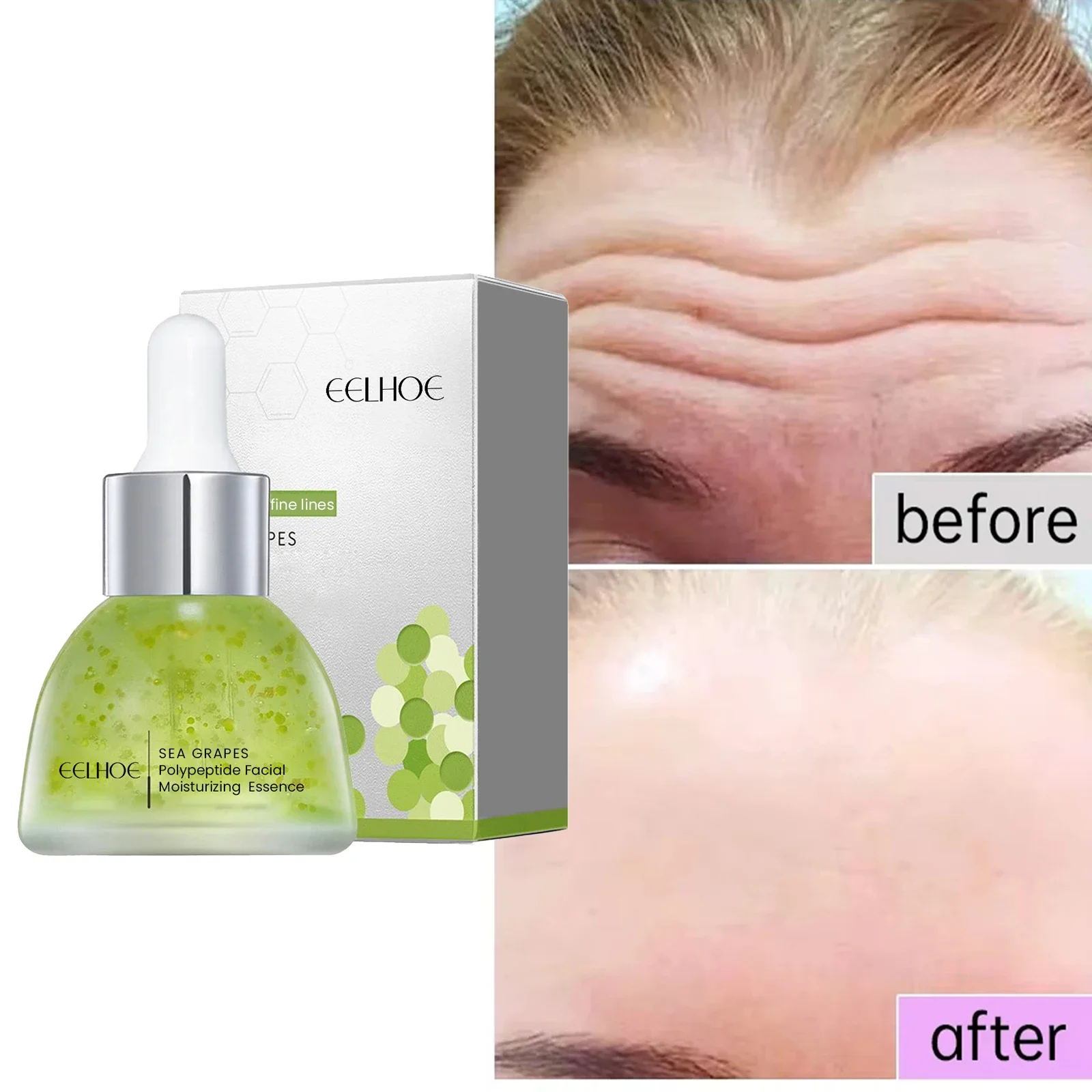 

Hyaluronic Acid Anti-Wrinkle Firming Essence Tighten Sagging Rejuvenate Face Repair Whitening Improve Skin Tone Instant Effect