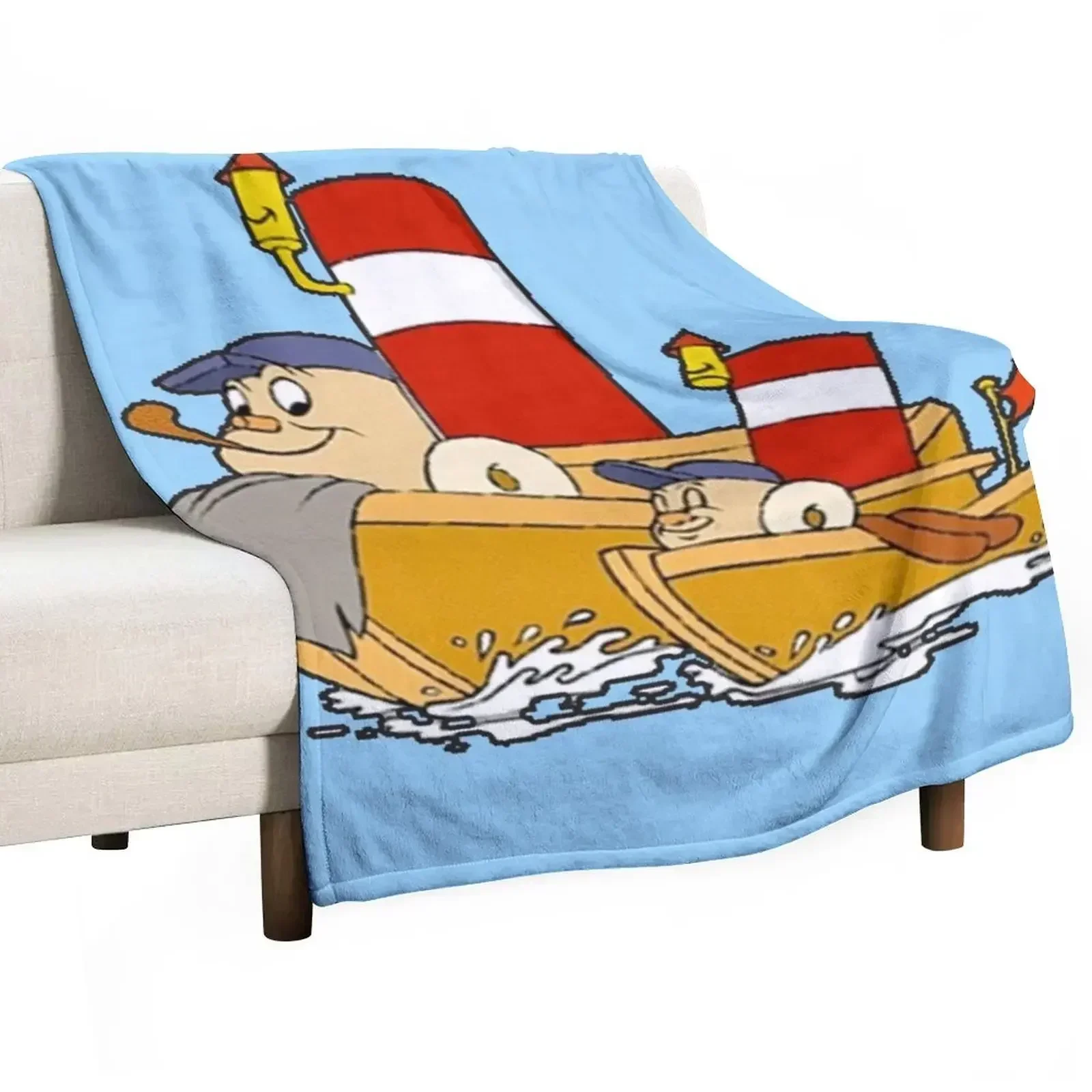 Big toot and little toot Throw Blanket Luxury St Soft Plush Plaid Decorative Sofas Cute Camping Beach Blankets
