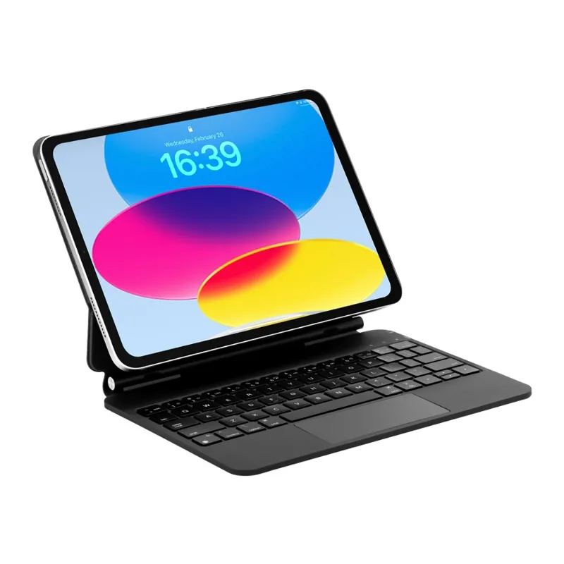 Backlit Magic Keyboard for iPad 10th Generation 2022 10.9 inch Backlit Keyboard with Trackpad Multi-touch Folio Stand Case