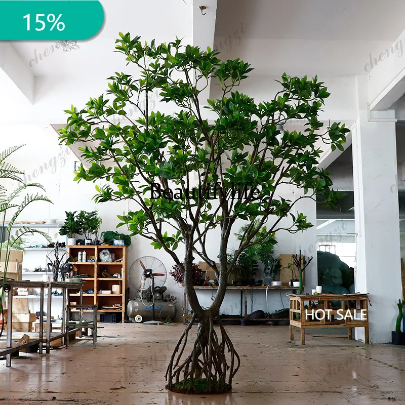 X173 simulated mangrove indoor and outdoor landscaping simulated green plants hotel scenic garden decoration fake plants