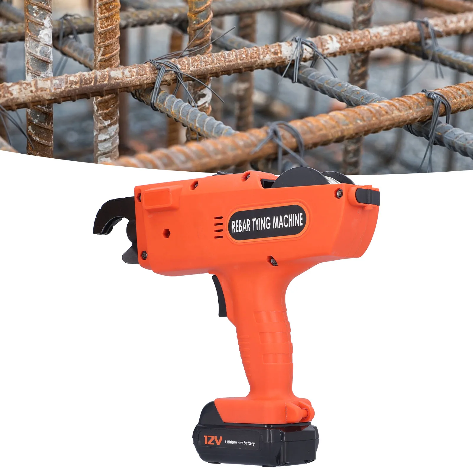 

Automatic Tying Tool Reinforcing Steel Bar Tying Machine ABS High Carbon Steel Fully Automatic Strapping Tool Electrical Tools