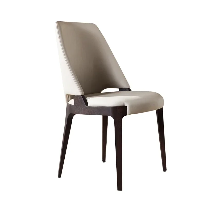 

Обеденные стулья с обивкой и металлическими ножками, мебель для столовой, стулья в стиле середины века из массива дерева, акцентные стулья с подлокотниками