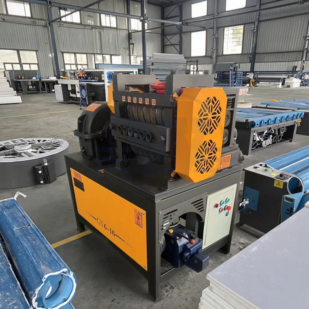 حار بيع خردة الصلب بار قضيب حديد التسليح لفائف استقامة آلة القطع