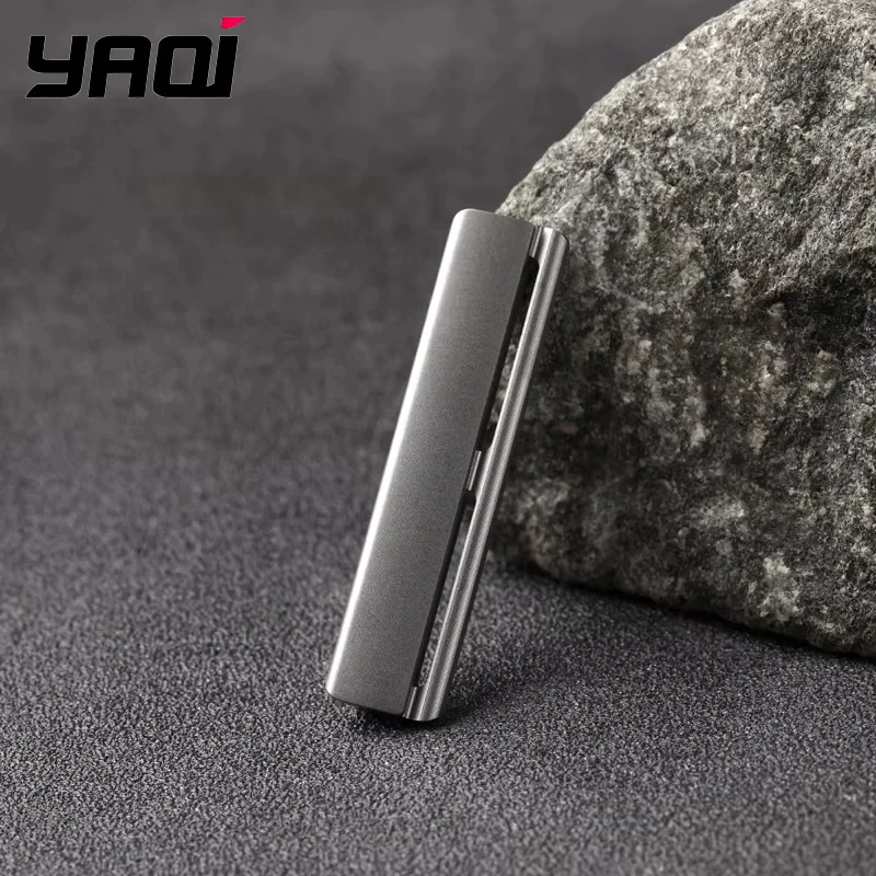 Safety 2026 Razor Head YAQI Titanium Version Excalibur Single Edge AC Safety Razor Head For Men