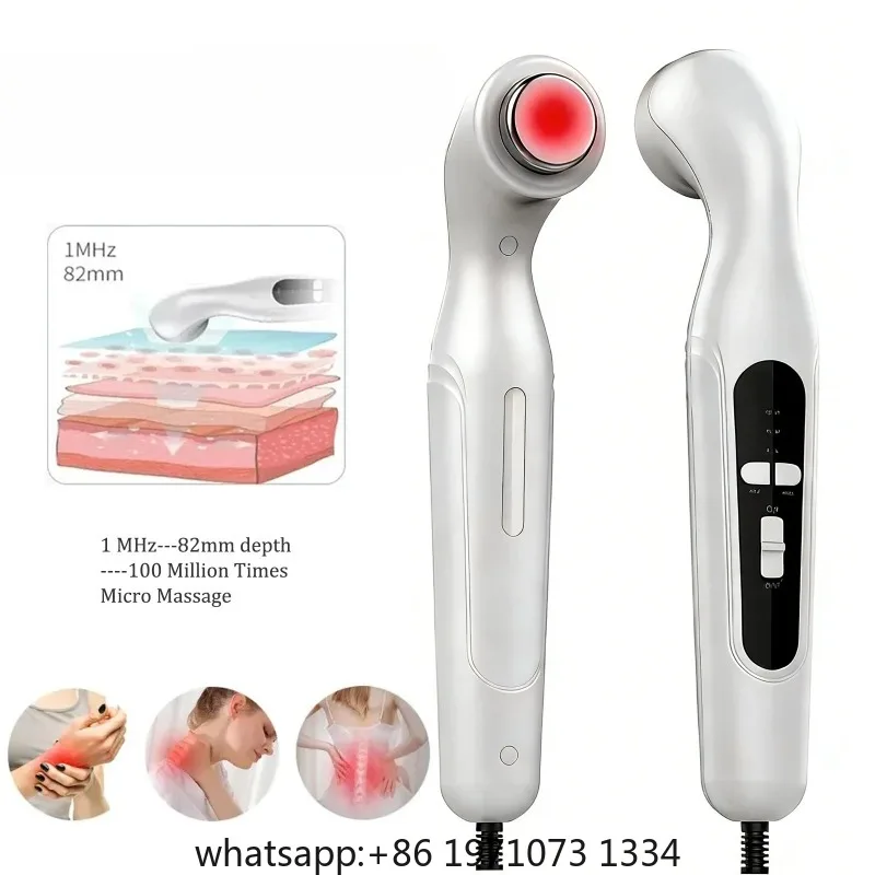 Ultrasound Physiotherapy Device Arthritis Physical Therapy Waist Arm Body Pain Relief Muscle Stimulator Massager Machine