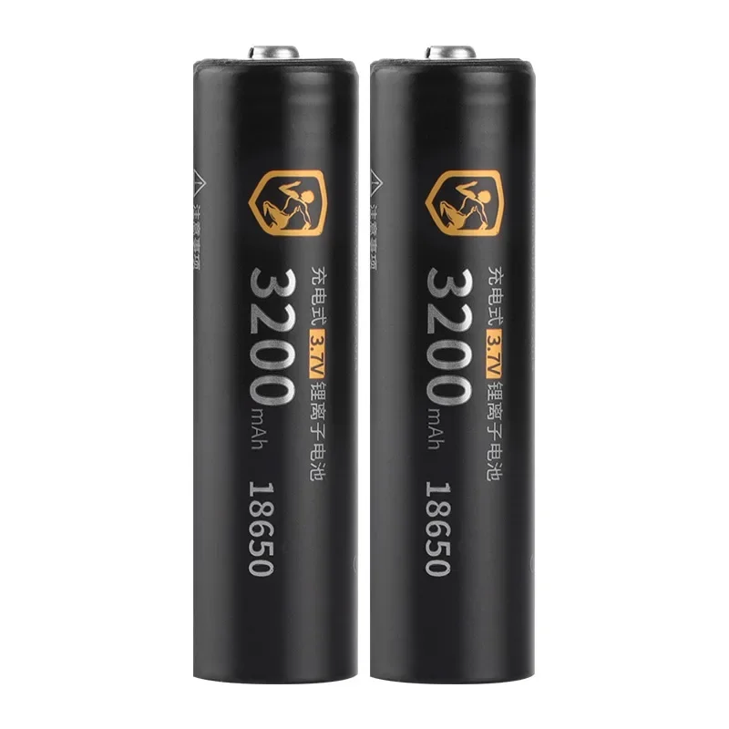 DLGPOWER 18650 battery 3.7V lithium battery 3200mAh Rechargeable Battery for Flashlight Toys Power tools Power bank Portable fan