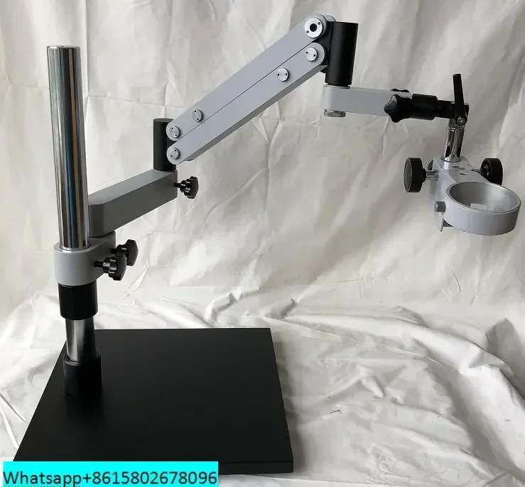 Swinging arm universal support microscope Continuous zoom universal support microscope