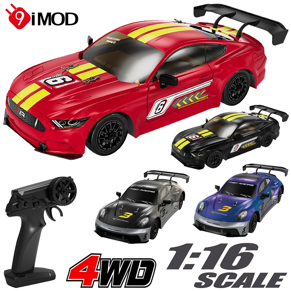 

9IMOD RC Drift Car 1:16 2.4GHZ Racing Car APP Control Dual Tires Replace 4WD Vehicle
