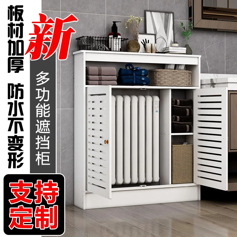 Water divider shielding cabinet, radiator   box, floor heating water divider shield, bathroom geothermal valve