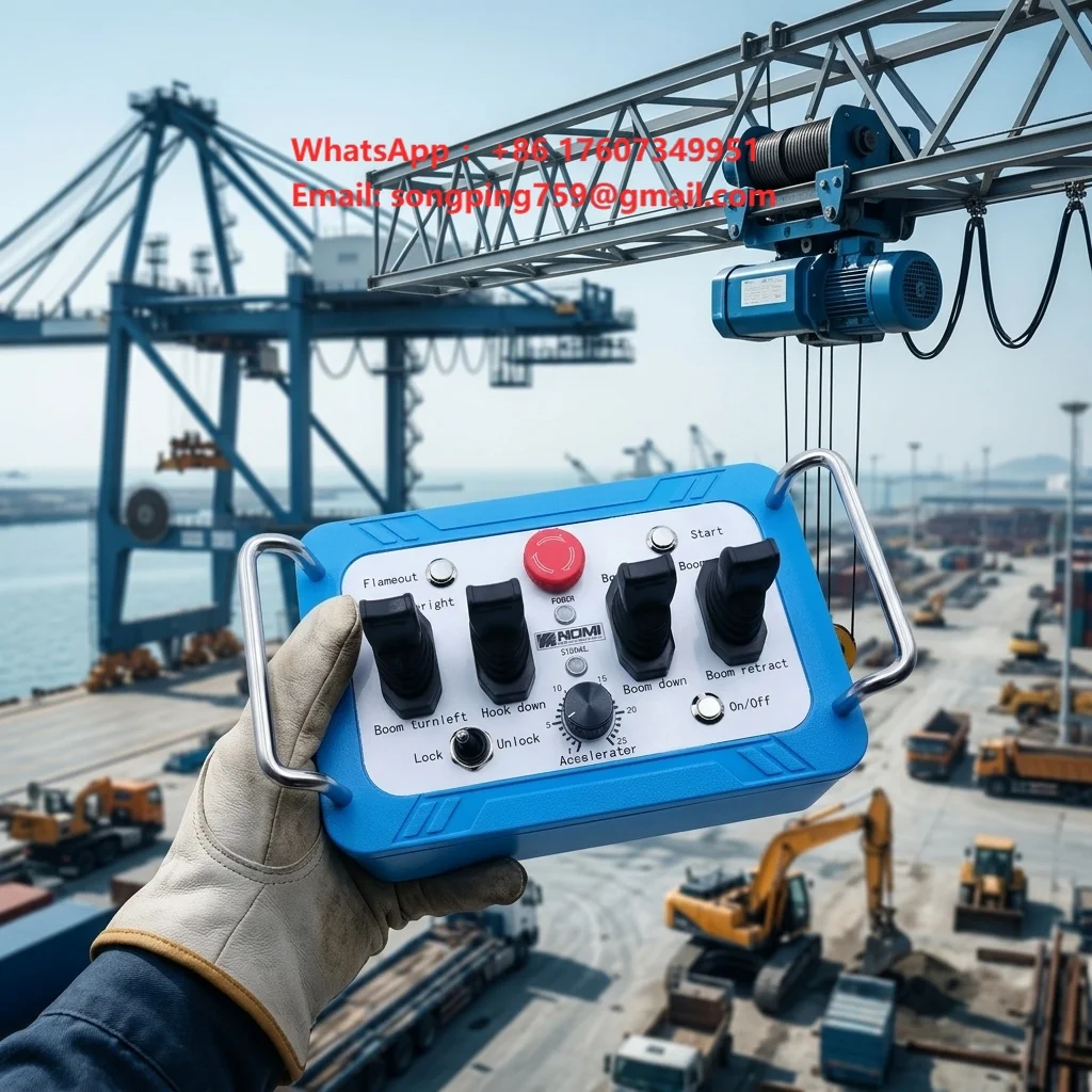 Reliable BODI BD-002 Automatic 4-Levers Prop DC 12-24V IP67 500M Rechargeable Battery Hydraulic Remote Controller for Marine
