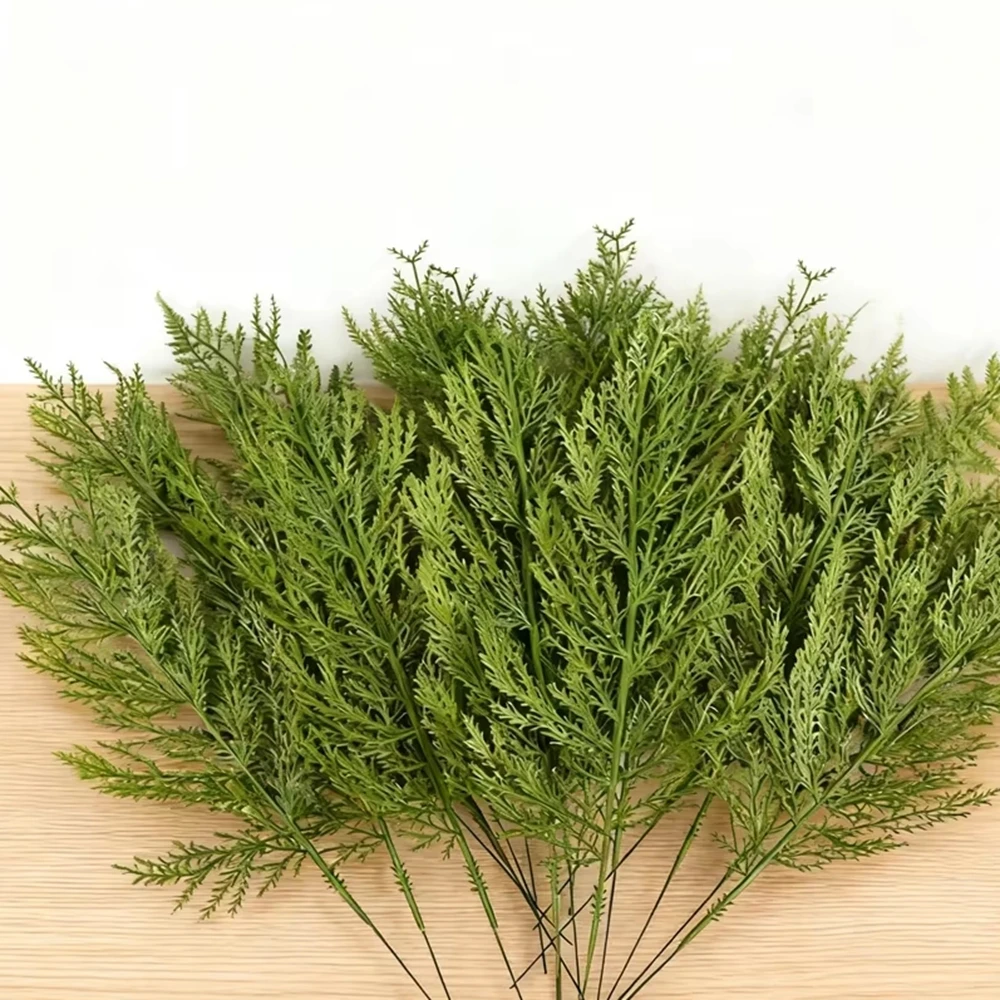 

5/10pcs Artificial Plant Plastic Pine vine Christmas Tree Needle Party Home Room Table Festival Artistic Decorati Gift Accessory