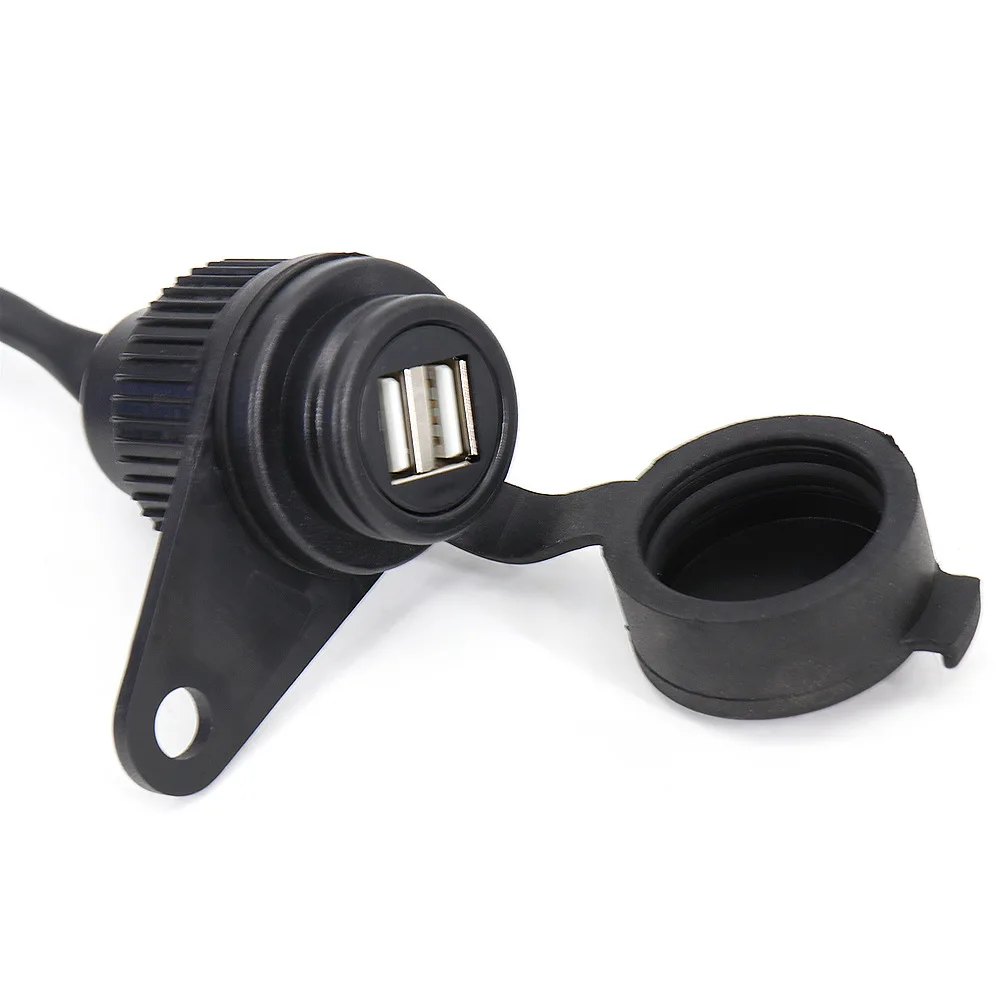 Motorcycle USB Charging Device Dual Output Charger Adapter Accessory Suitable For Honda CB400X All Years