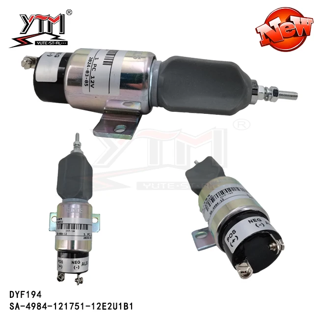 Stop solenoid DYF194 for Genie Lift S40 S45 S60 S65 S80 S85 Z34+  SA-4984-121751-12E2U1B1